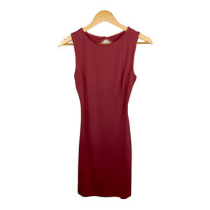 NWT Windsor Burgundy Backless Dress- Medium